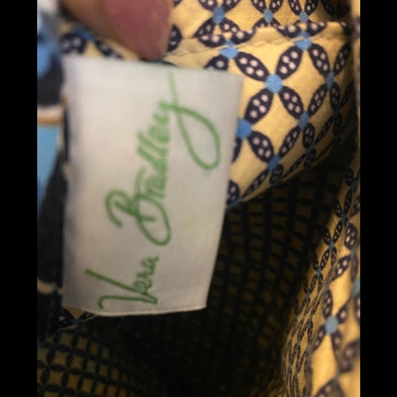RARE Vera Bradley Crossbody Bali Blue HTF- Retired 2009 Excellent condition! - Picture 10 of 15